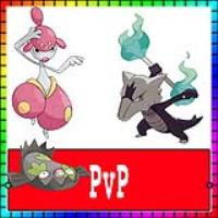 PvP GL combo: All pokemons with 3 moves: Galarian Stunfisk + Alola Marowak + Medicham /// Trade /// Login isn't required