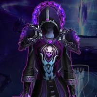 Tabard of the Arcane, Rare TCG Tabard, Trading Card Game. Via BMAH. All Realms, both Factions!