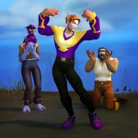 Epic Purple Shirt, Rare Unobtainable Shirt Transmog. All Realms, both Factions!