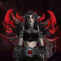 The First Satyr's Spaulders, Rare Shoulder Transmog from Xavius, The Emerald Nightmare. All Realms, both Factions!