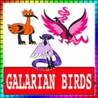Galarian birds: Articuno / Moltres / Zapdos within 4-5h - Read Description - Buy 2 Get 1 Free