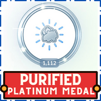 Platinum Purified Medal - Purify 1.000 Shadow Pokemon - Bonus Shadow & Purified Shinies, Perfect - Please Read Description First