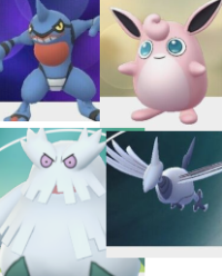 Choose 1 with 3 moves < 1500CP: bastiodon mawile drifblim meganium poliwrath lickitung zweilous ludicolo empoleon lapras graveler dragonair