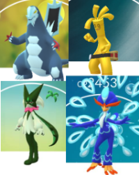 Choose 1: Baxcalibur or 13xfrilibax or Pawmot or Gholdengo or 13xgimmighoul or Skeledirge or Oinkologne or Meowscarada or Quaquaval