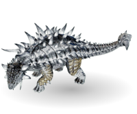 ASA PVE IMPRINTING 80% ANKYLOSAURUS HP5196.9 DAMAGE637.2% SADDLEINCLUDING DELIVER TO BASE